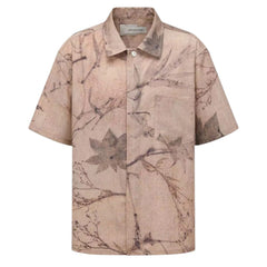FENG CHEN WANG PRINTED PLANT DYE SHIRT