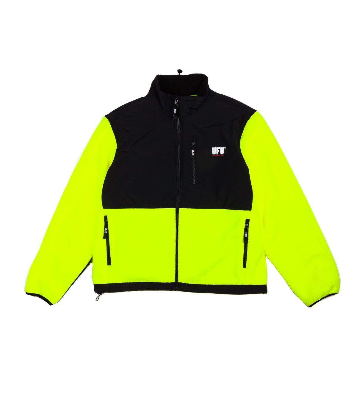 Ufu Guard Fleece Black Yellow Fluo