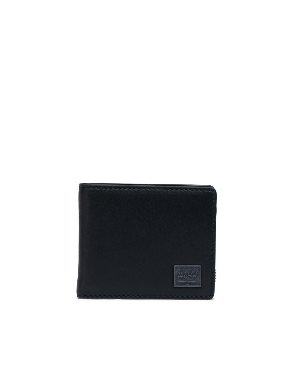 Herschel Hank Wallet In Black Genuine Leather
