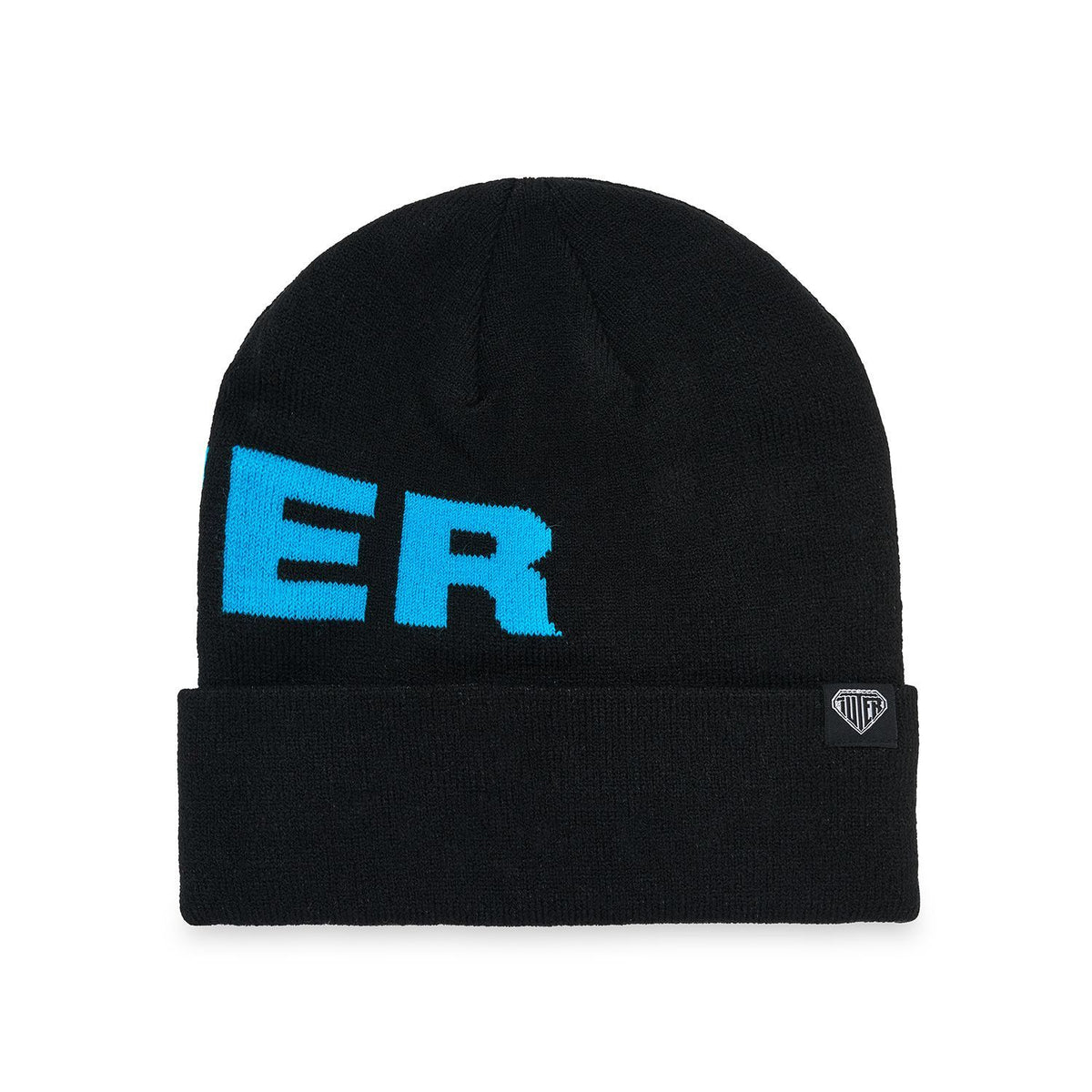 Iuter Big Logo Fold Beanie Black