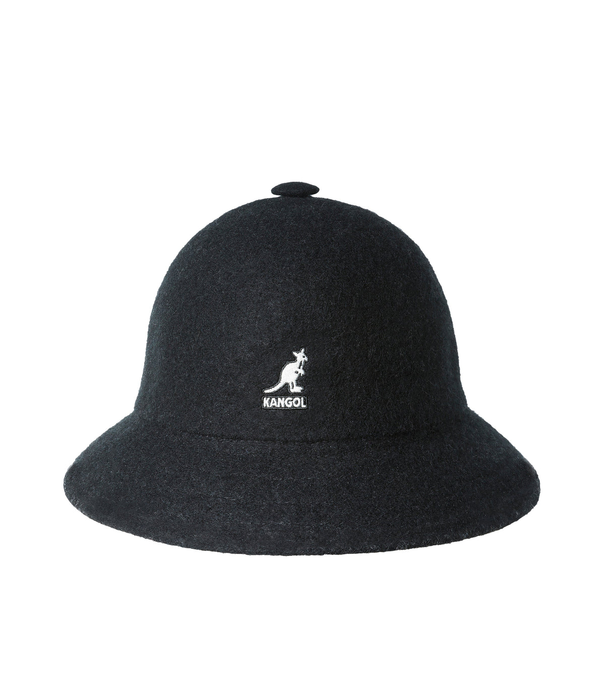 Kangol Wool Casual Hat In Black Wool