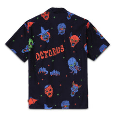 Octopus Halloween Monsters Short Sleeve Shirt