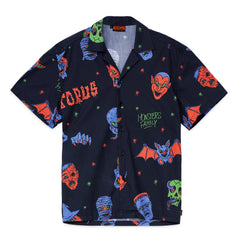 Octopus Halloween Monsters Short Sleeve Shirt