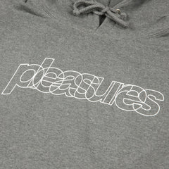 Pleasures Flight Hooded Sweatshirt Anthracite