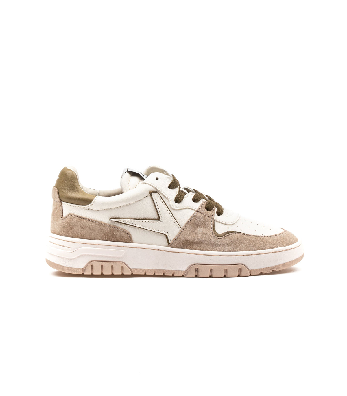 Archive 22 Stepone Bascket White Olive Man