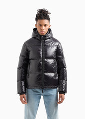 Armani X Icon Black Down Jacket