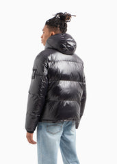 Armani X Icon Black Down Jacket