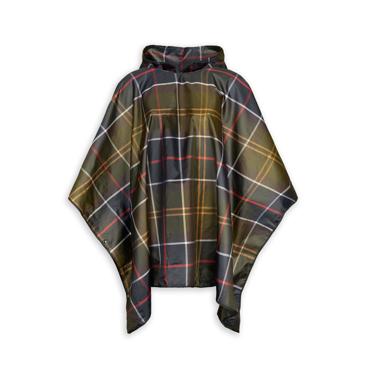 Barbour Tartan Waterproof Poncho