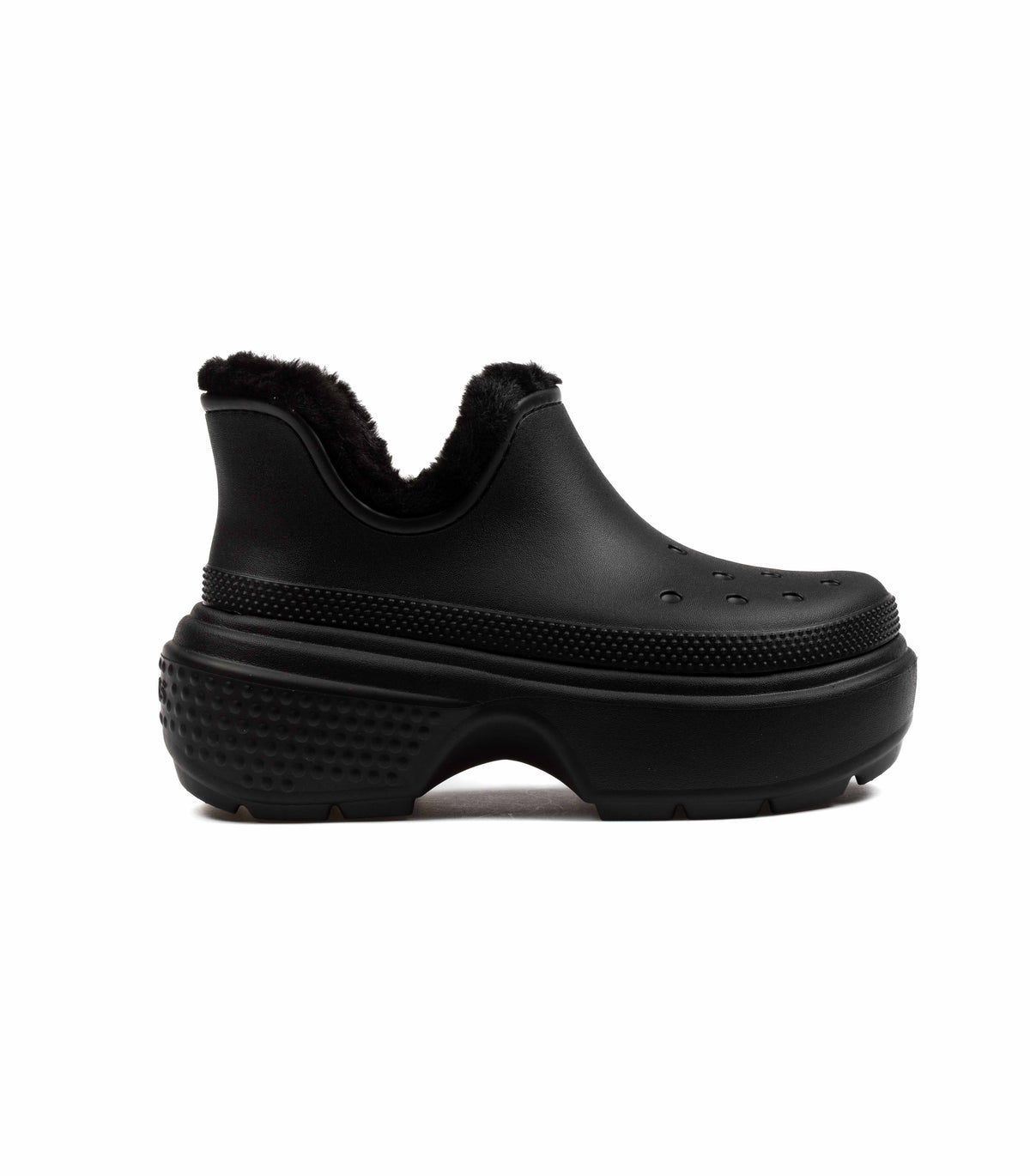 Crocs Stomp Lined Shorty Boot Black