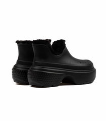 Crocs Stomp Lined Shorty Boot Black