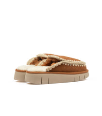 Mou Bounce Clog Camel Women
