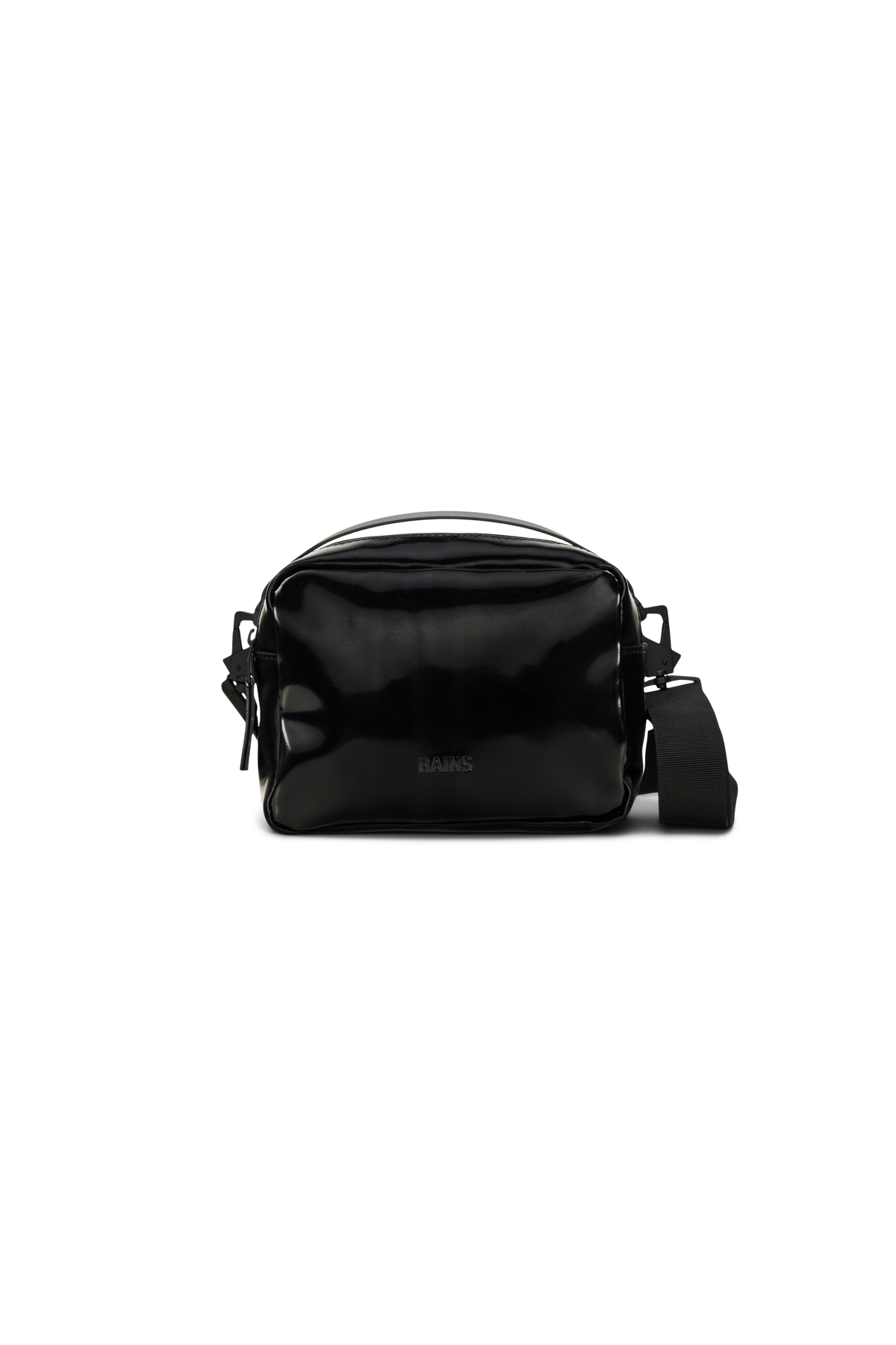 Rains Box Bag Gloss Black