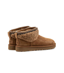 Ugg W Classic Ultra Mini Maxi Curly Hazelnut