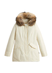 Woolrich Arctic Parka In Ramar Cloth Milk