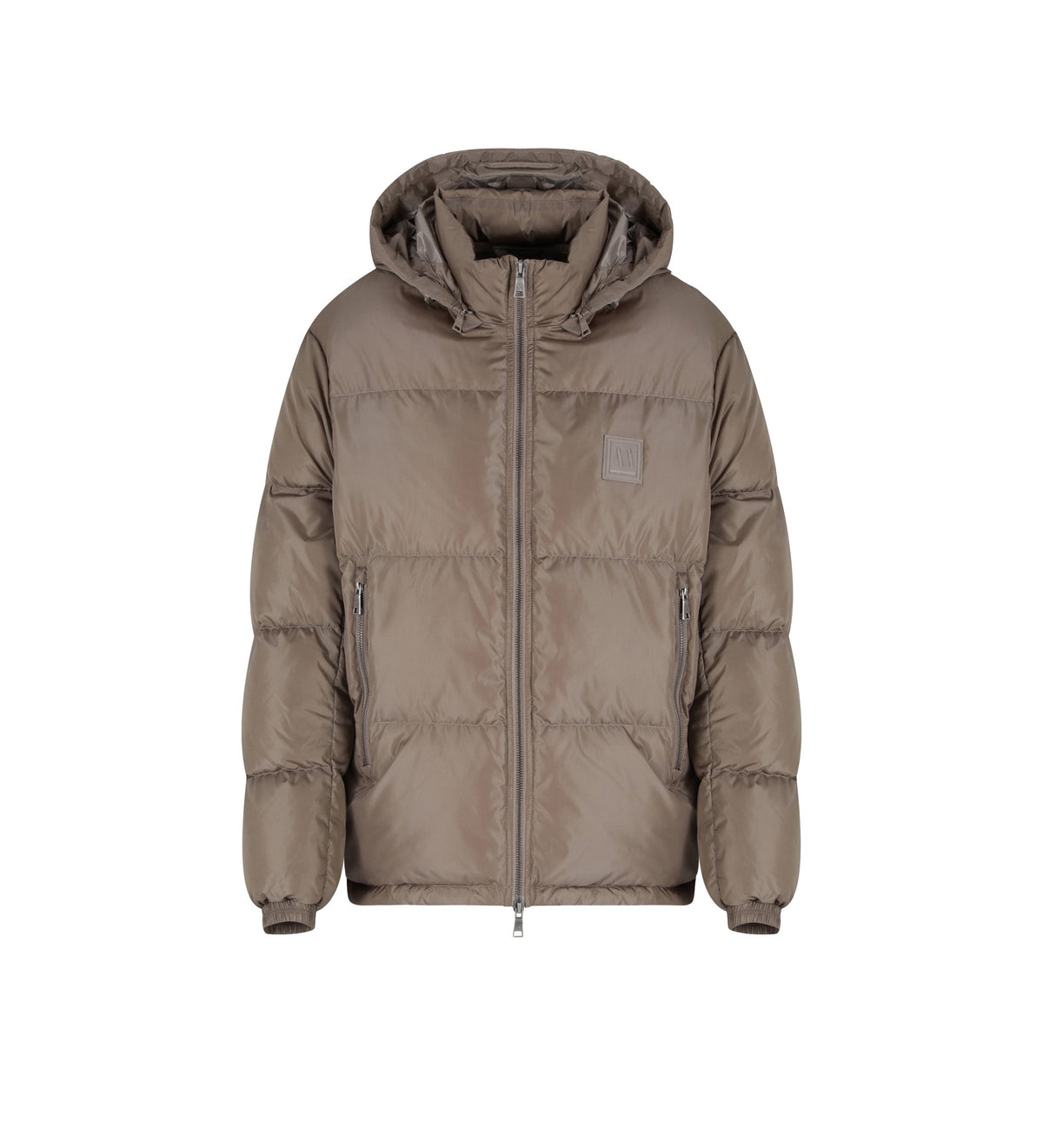 Piumino Armani X Lucido Marrone Uomo