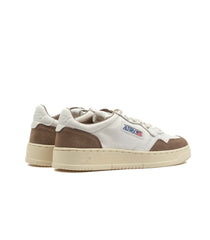 Autry Medalist Low Goat White Brown Men's