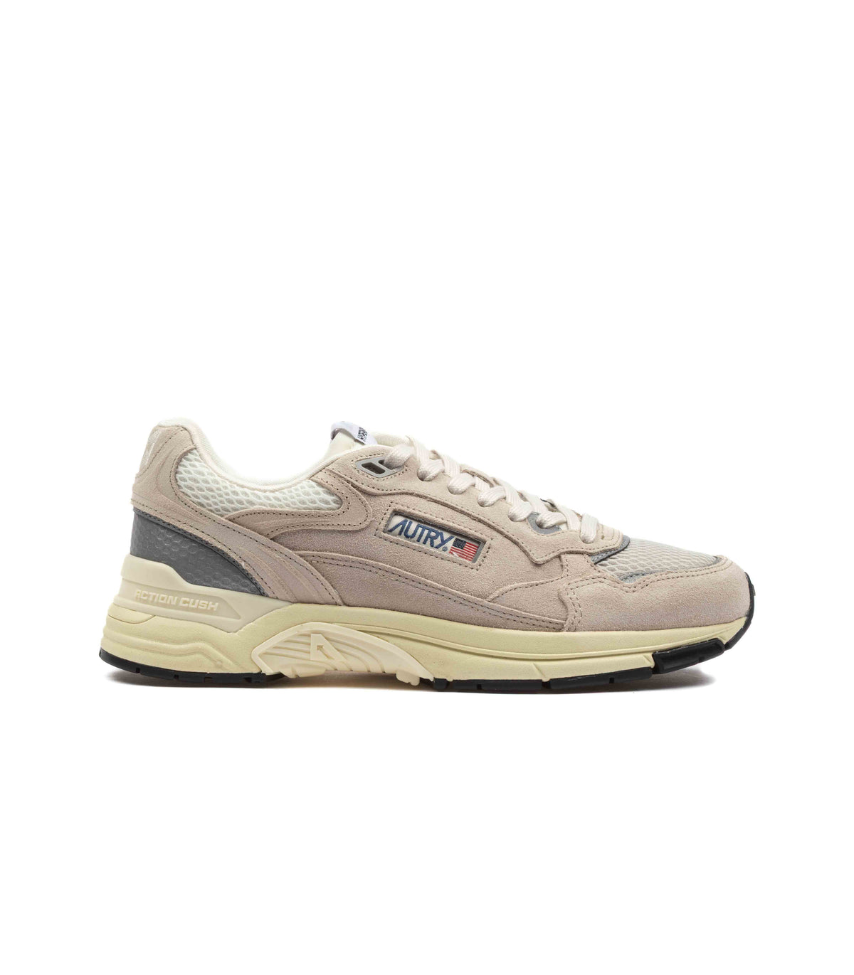 Autry Hyperway Low Man Suede Mesh Sand
