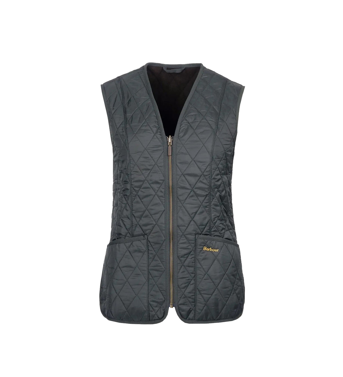 Barbour Fleece Betty Liner Vest Olive Green Women