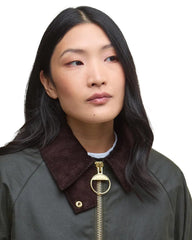 Barbour Luella Wax Jkt Cot Outw Fern Ancient Tartan