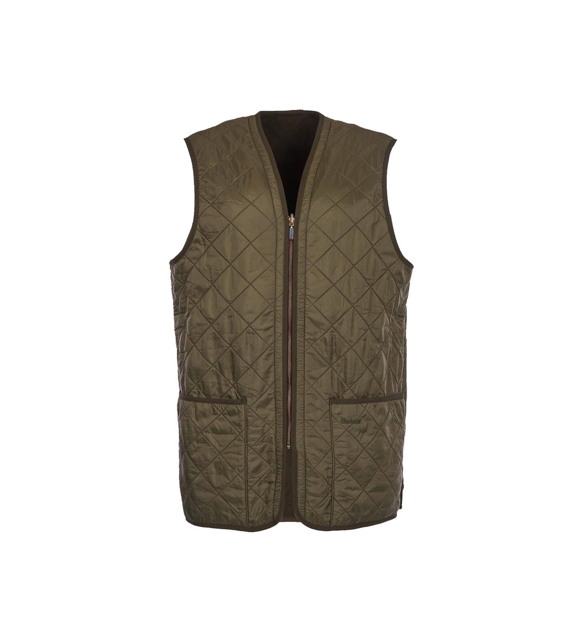 Barbour Men's Qpolarquilt Padded Vest Brown