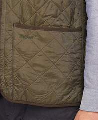 Barbour Men's Qpolarquilt Padded Vest Brown