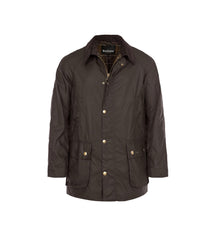 Barbour Ashby Wax Jacket Olive Green Men