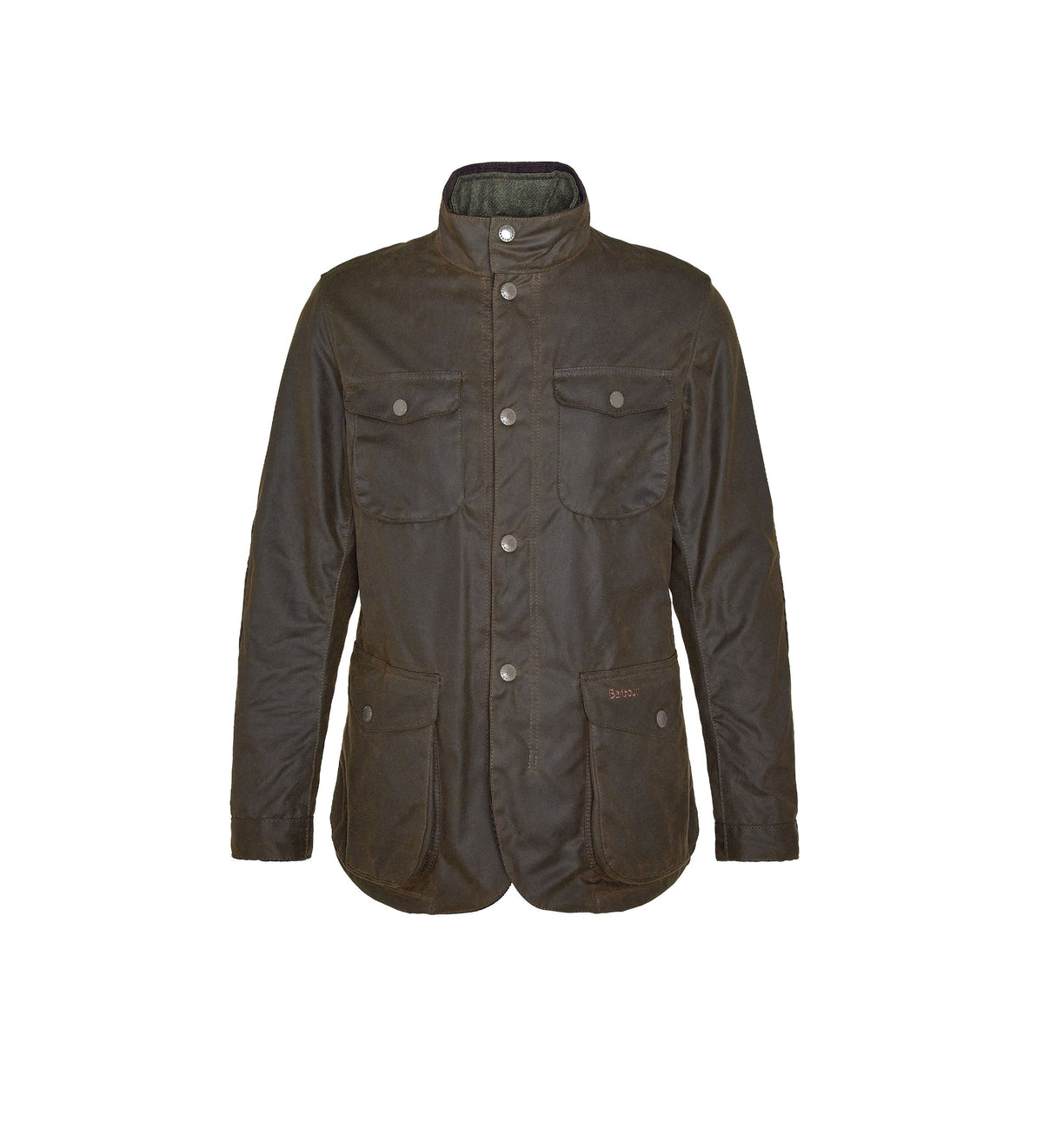 Barbour Ogston Wax Jacket Olive Green