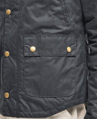 Barbour Reelin Wax Jacket Green Sage Men