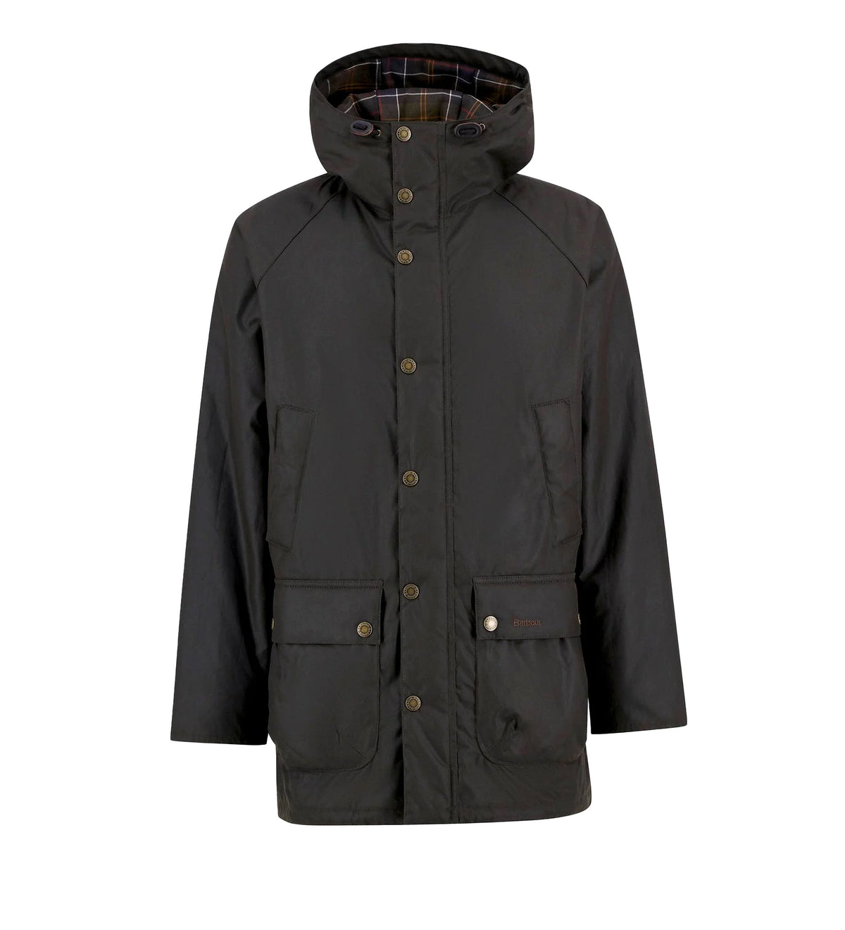 Barbour Bedale Wax Parka Verde Oliva Uomo