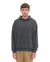 Colorful Standard Felpa Cappuccio Oversized Faded Black