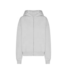 Colorful Standard Felpa Zip Oversized Cotone Organico Faded Grey Unisex