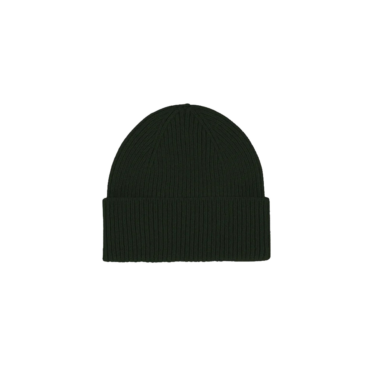 Colorful Standard Cuffia In Lana Hunter Green