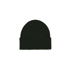 Colorful Standard Cuffia In Lana Hunter Green