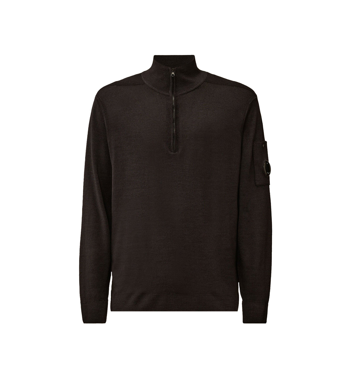 C.P. Company Merino Wool Half Zip Sweater