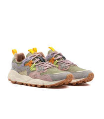 Flower Mountain Yamano 3 Suede Nylon Light Gray Gray Powder Woman