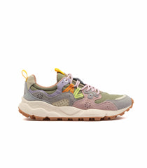 Flower Mountain Yamano 3 Suede Nylon Light Gray Gray Powder Woman
