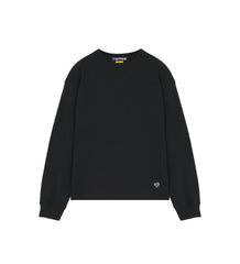 Iuter Label Ribbed Ls Tee