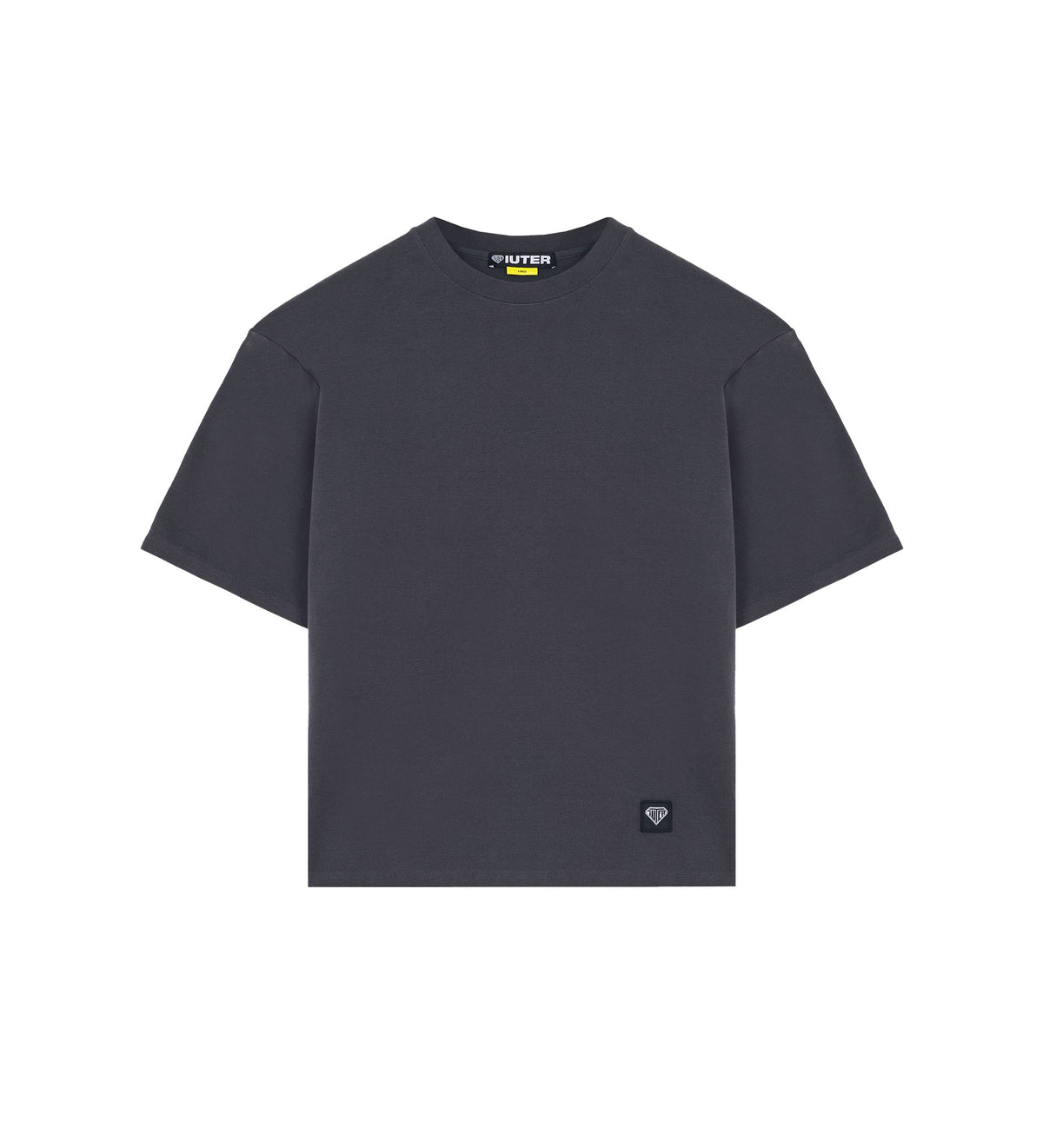 T-Shirt Iuter Label Ribbed Tee