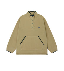 Kappy Design Fleece Button Anorak