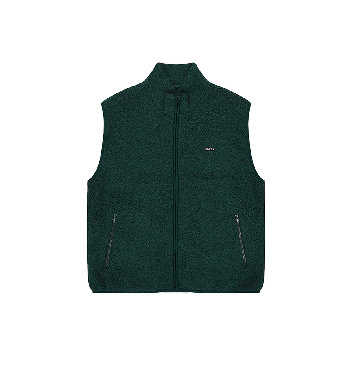 Kappy Design Fleece Zipper Vest