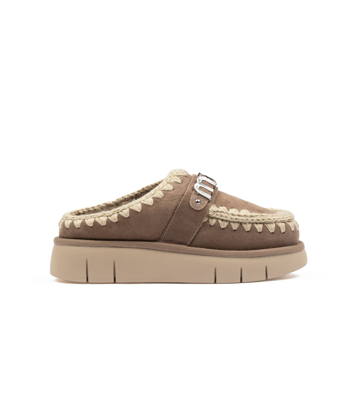 Mou Bounce Clog Metal Logo Donna