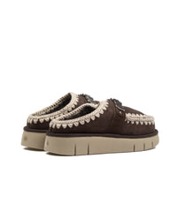 Mou Bounce Clog Metal Logo