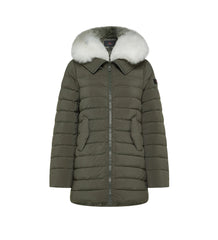 Peuterey Piumini Itoka Pelliccia Donna Verde