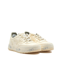 Premiata Nous 7733 Crema Pelle Premium Uomo