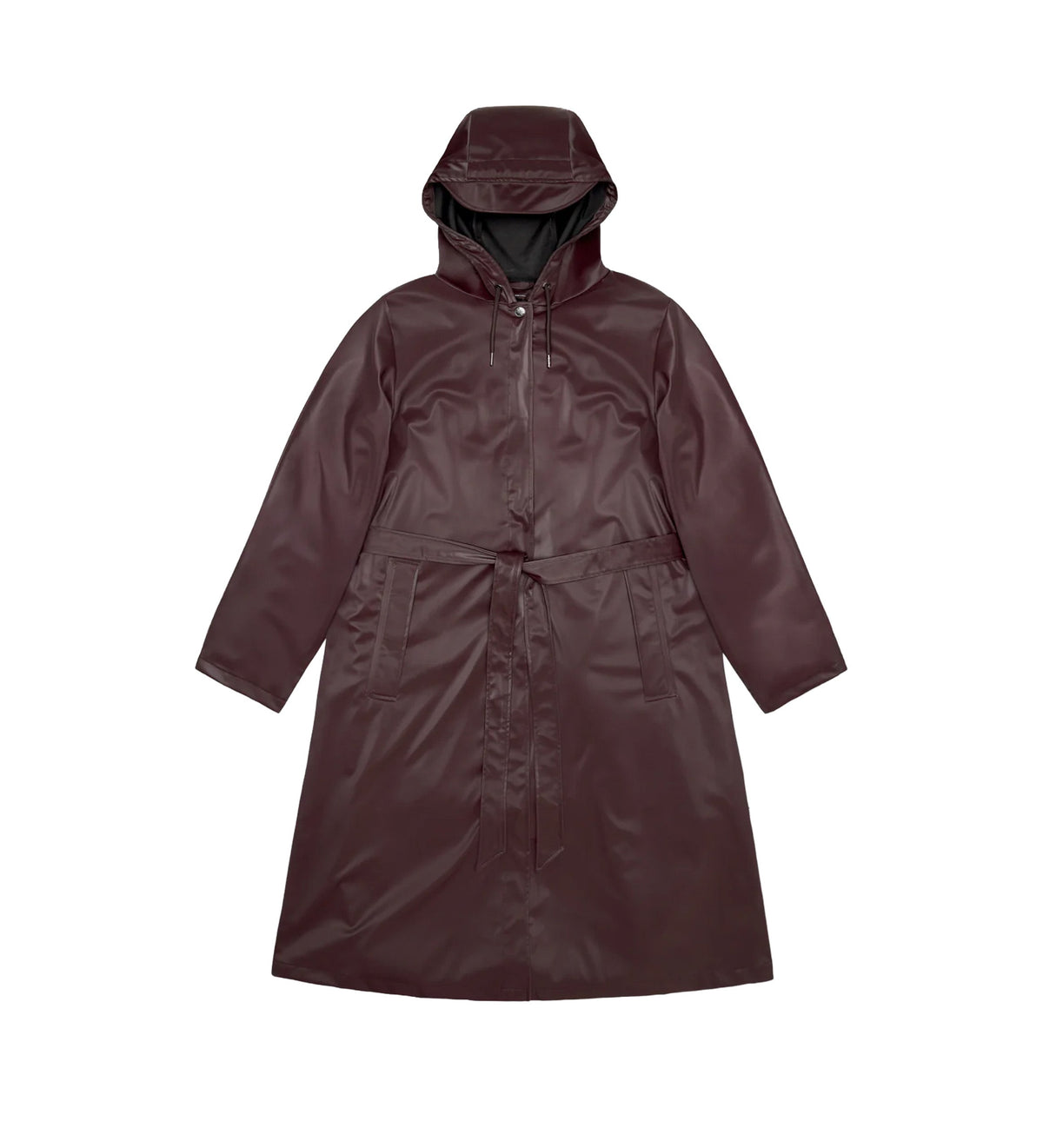 Rains Giacca Impermeabile Bottoni A Line W Jacket Impermeabile Laccio