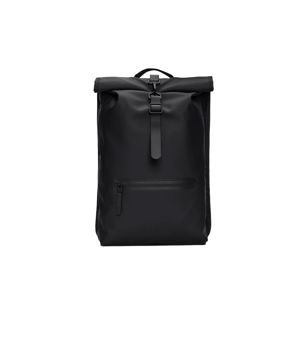 Rains Rolltop Rucksack Black