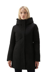 Woolrich Boulder Faux Fur Parka Nero Donna