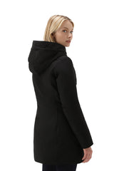 Woolrich Boulder Faux Fur Parka Nero Donna
