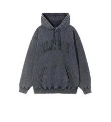 Xlarge Dyed Collage Logo Hoodie Nero