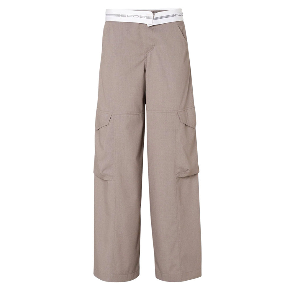 GCDS REVERSED BELT ULTRACARGO TROUSERS